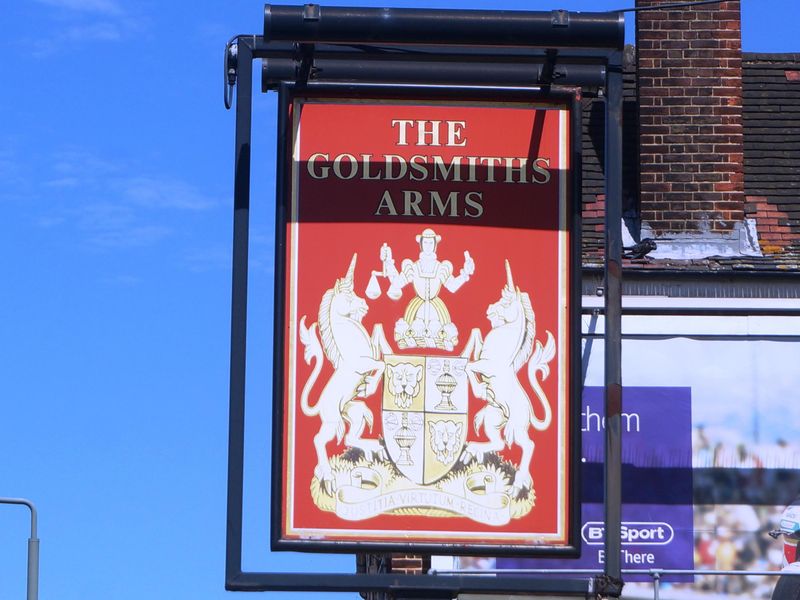 Photo taken 5 Aug 2018, pub sign.. (Pub, Sign). Published on 05-08-2018