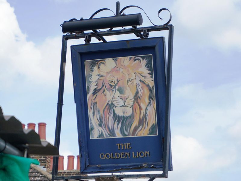 Photo taken 15 August 2015. Pub sign.. (Sign). Published on 14-02-2023