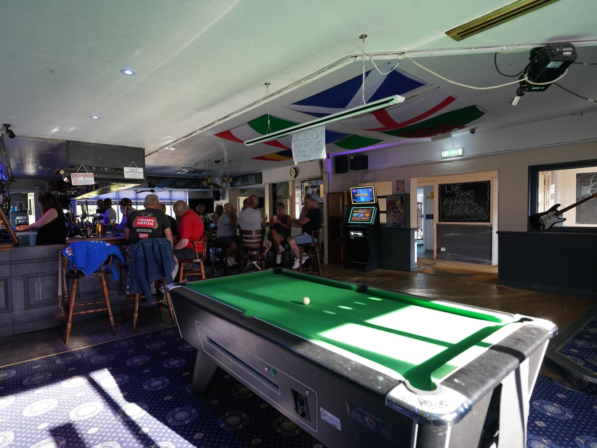 Date taken 13 May 2025 2018, cue ball.. (Bar). Published on 14-05-2025