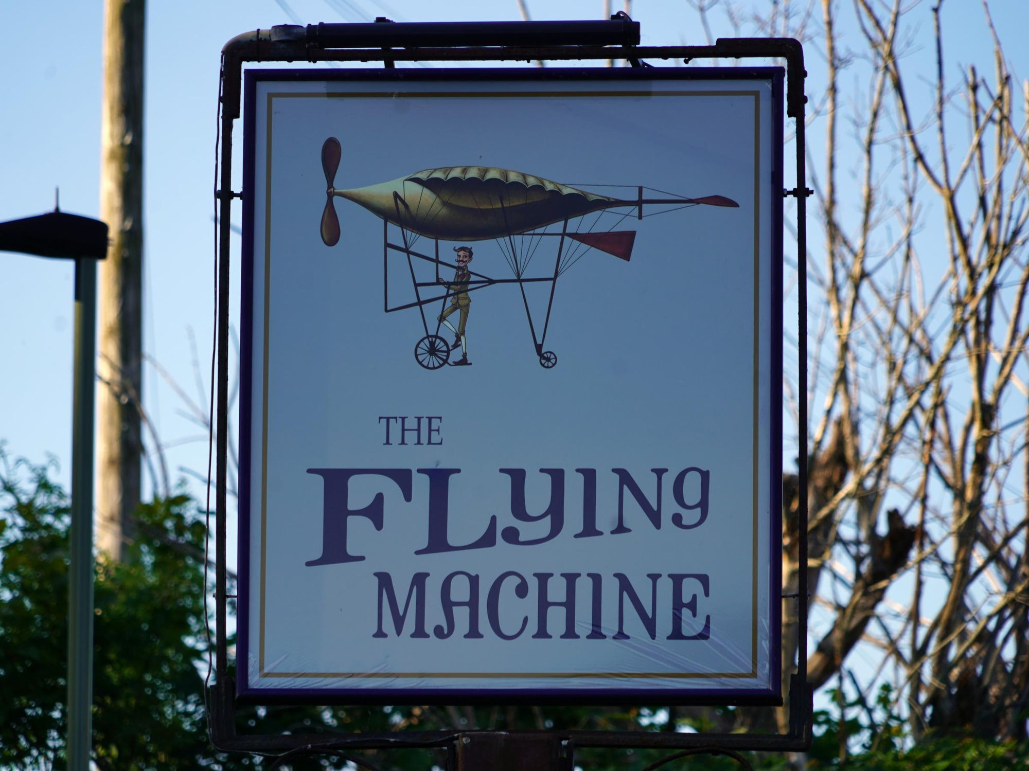 Date taken 13 May 2025 2018, pub sign.. (Sign). Published on 14-05-2025