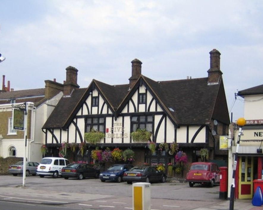 Photo taken 12 September 2006. Five Bells external.. (Pub, External, Key). Published on 03-07-2021