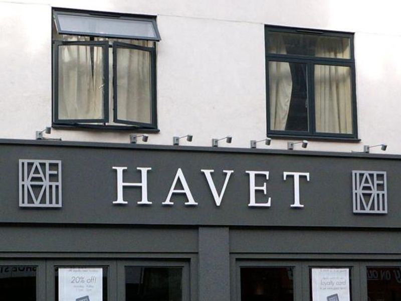 Photo taken 26 August 2015. Havet sign.. (Sign). Published on 04-10-2015