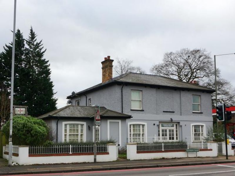 The new use of the pub's building as flats. Taken 16 Dec 2015.. (External). Published on 17-12-2015