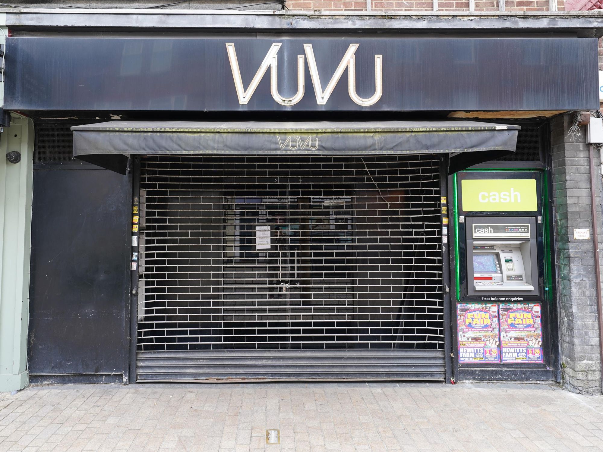 Photo taken 14 Apr 2025, exterior following closure.. (External, Key). Published on 14-04-2025