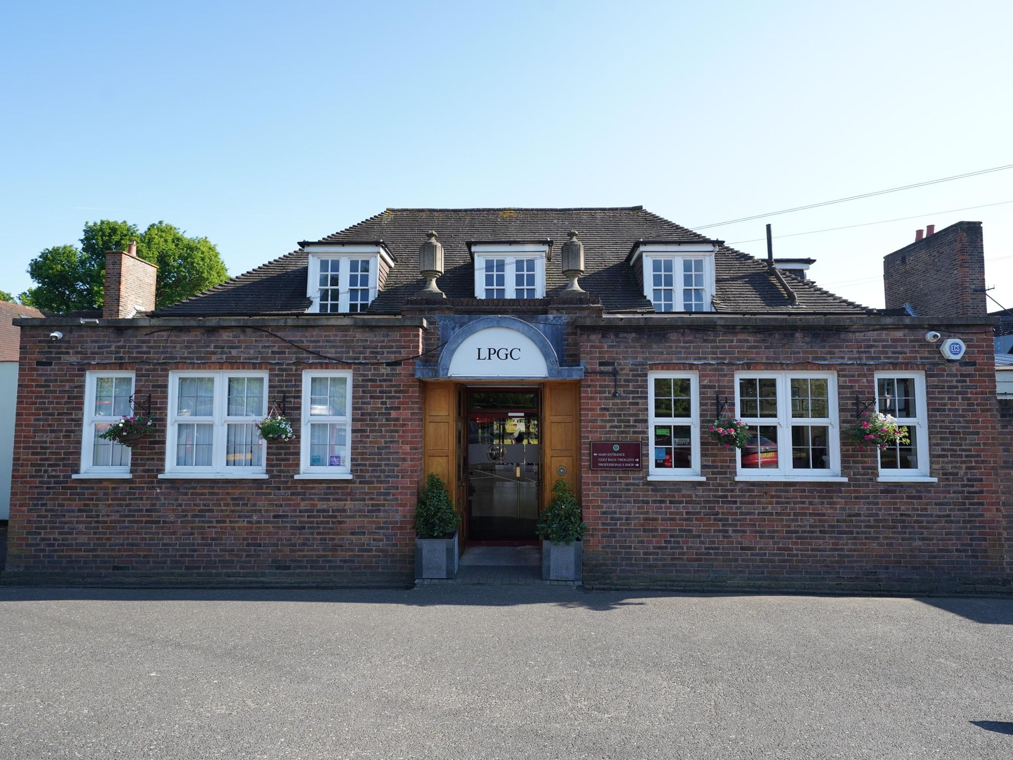 Photo taken 9 May 2025, clubhouse front view.. (External, Key). Published on 10-05-2025