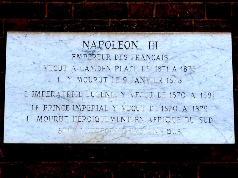 Photo taken 23 Oct 2016, Napoleon inscription.. (Sign). Published on 23-10-2016