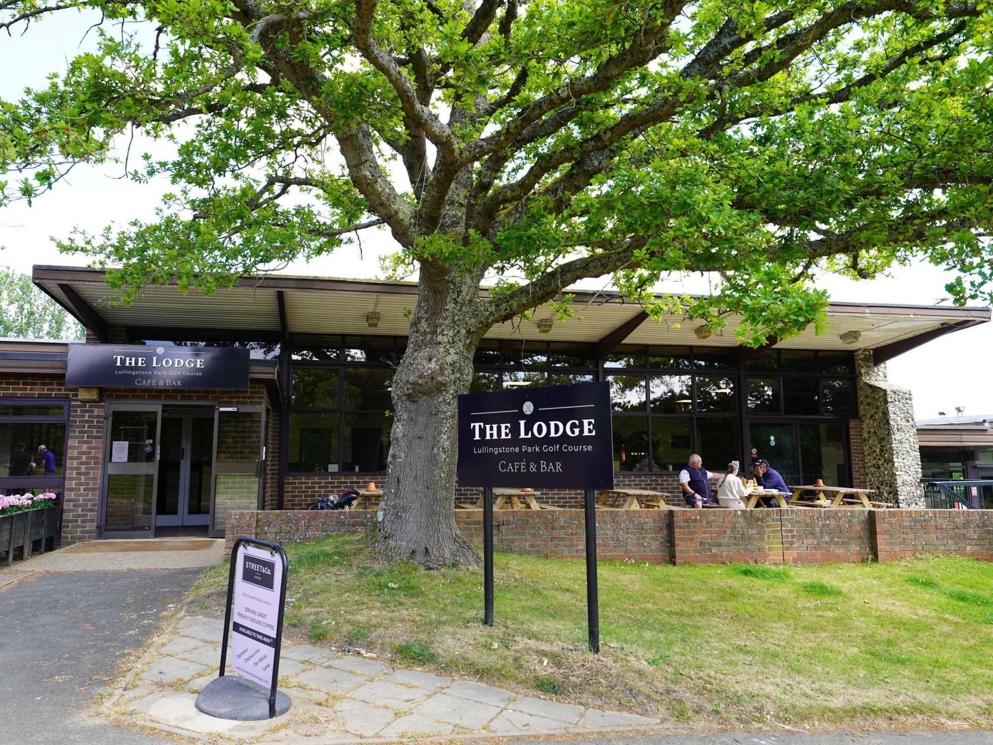 Photo taken 17 May 2025, clubhouse/bar exterior.. (External, Key). Published on 07-06-2025