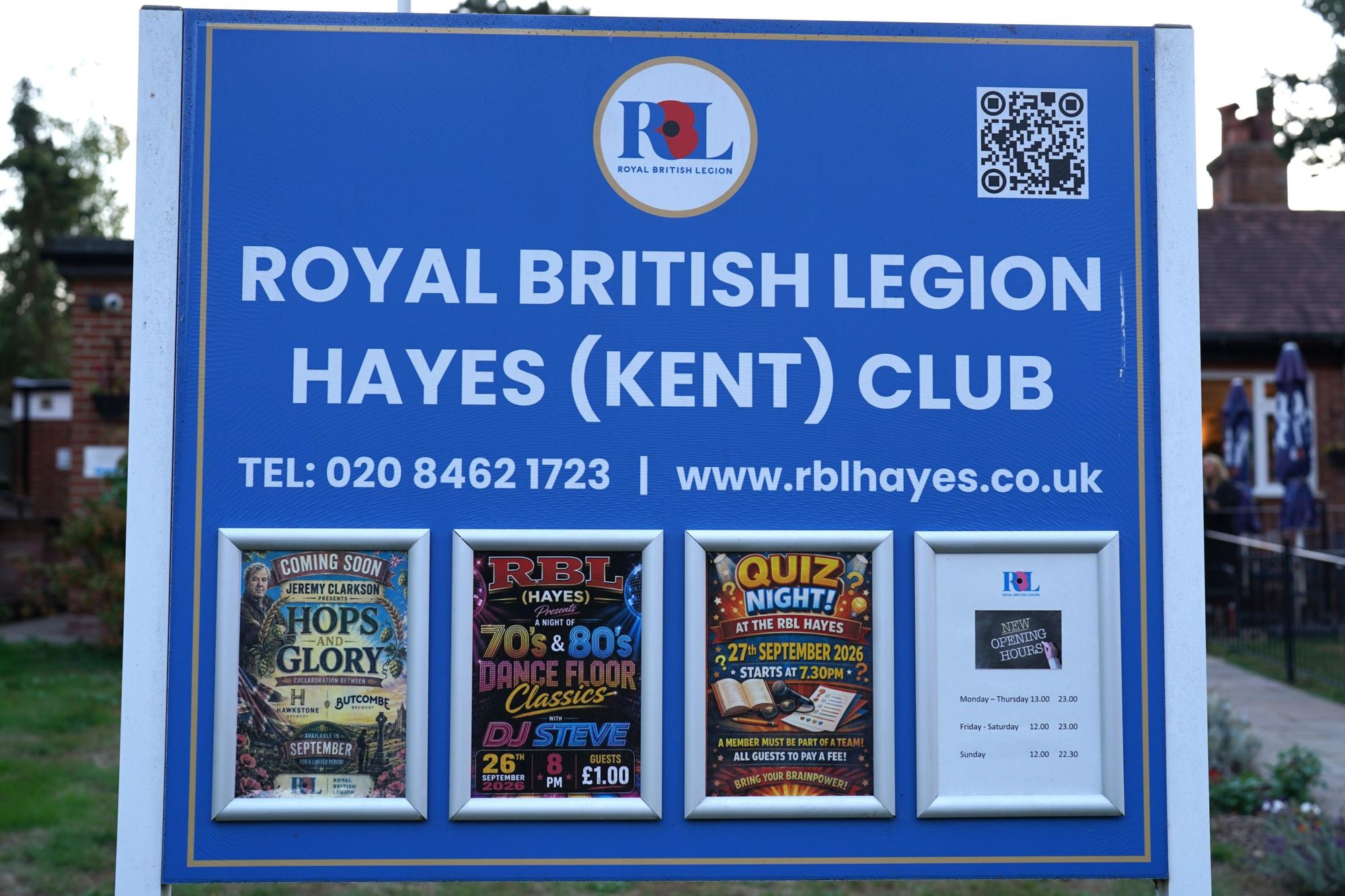 Photo taken 9 Sept 2026, roadside sign. (Sign). Published on 13-09-2026