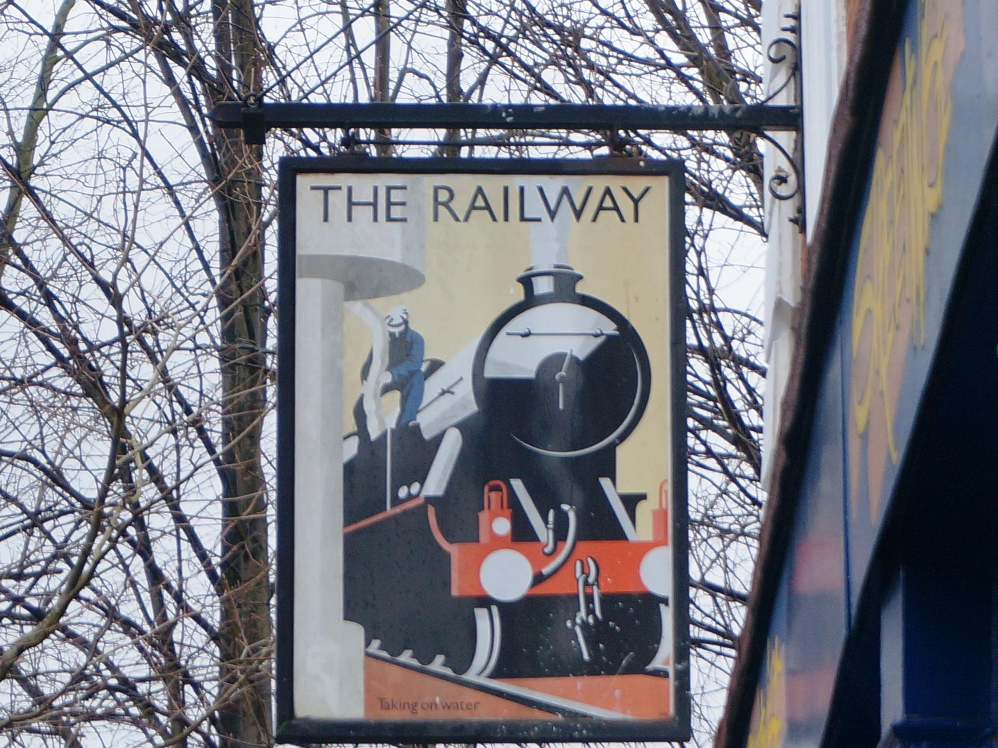 Photo taken 27 December 2017. Pub sign still in place.. (Sign). Published on 14-02-2023