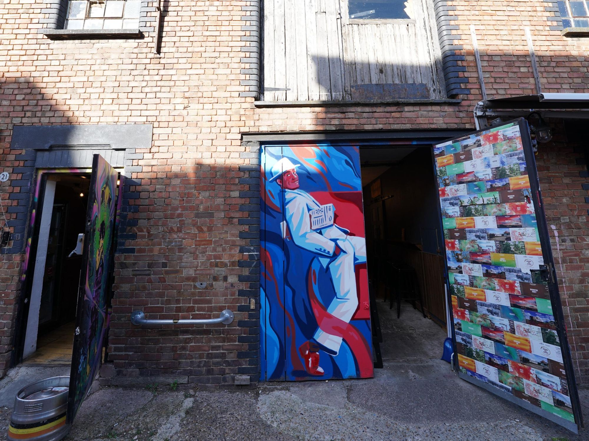 Photo taken 23 August 2023 mural. (Sign). Published on 24-08-2023
