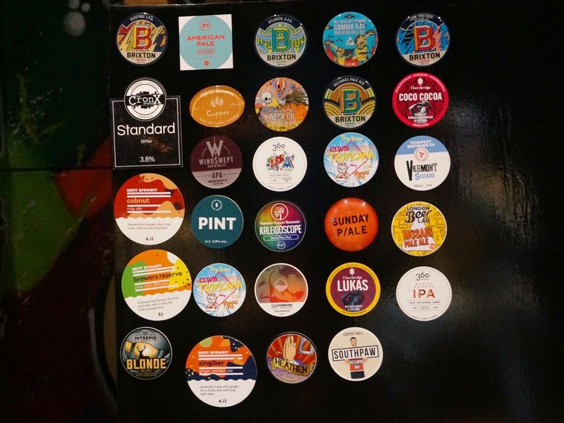 Photo taken 10 May 2018, beer mats collection.. (Sign). Published on 18-07-2019