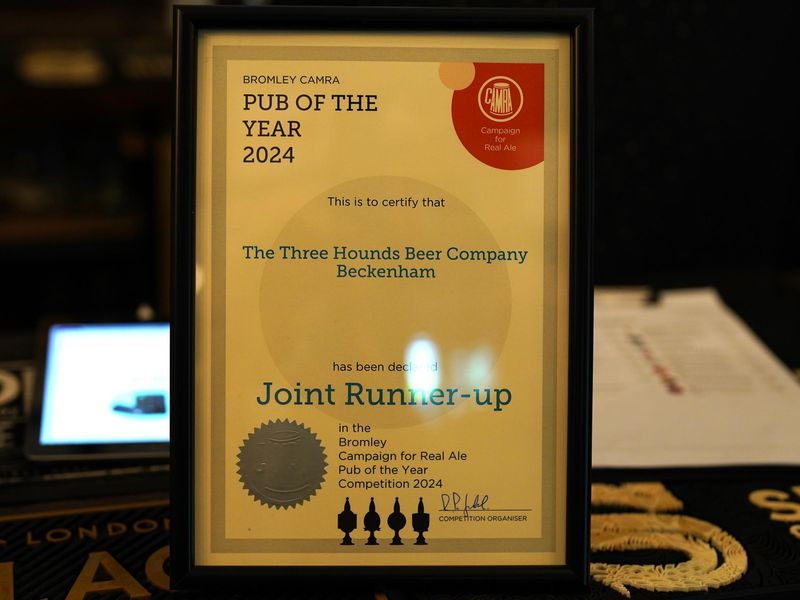 Photo taken 25 Apr 2024, certificate.. (Pub, Award). Published on 26-04-2024