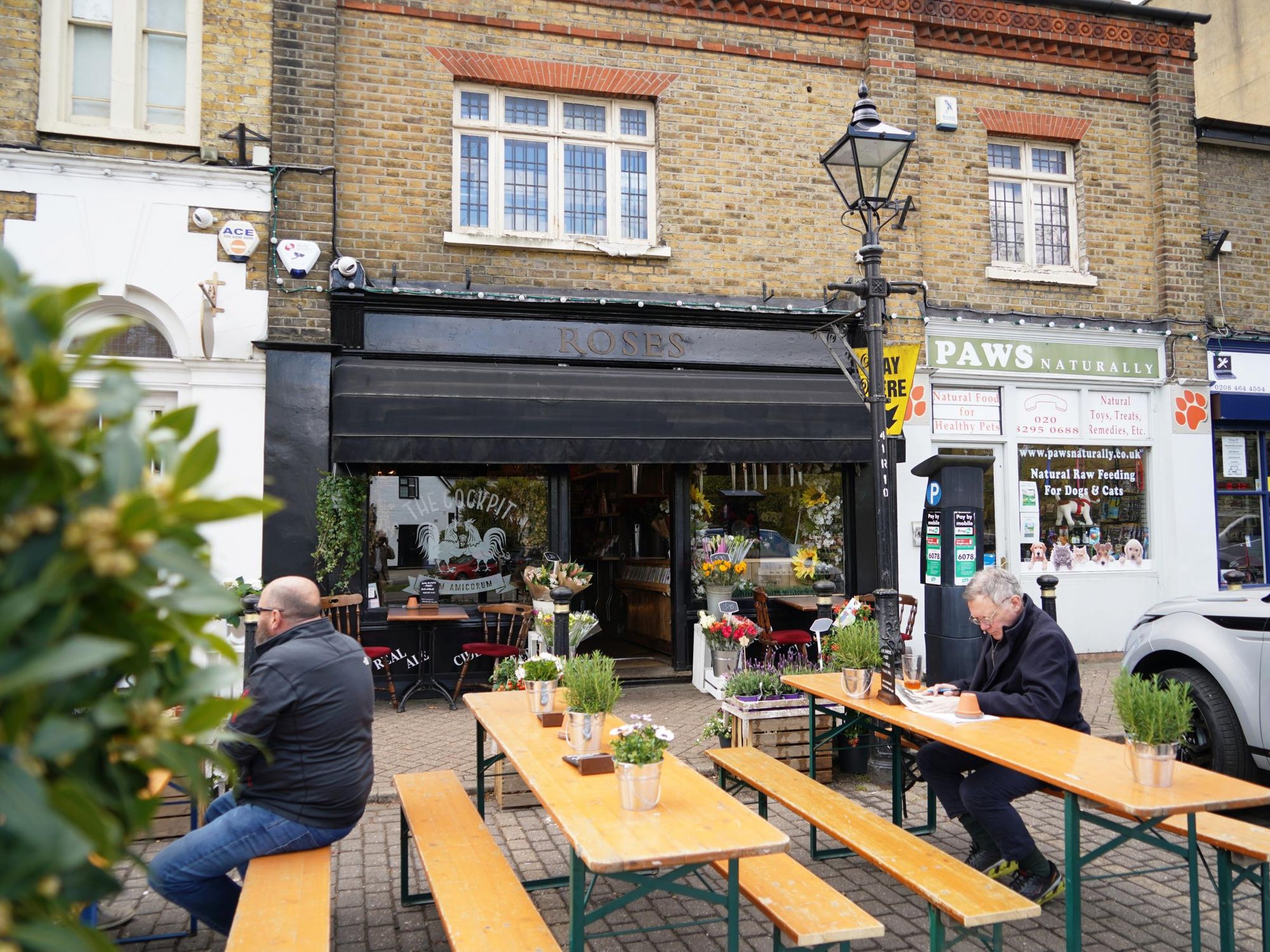 5 May 2021 external view of patio area. (Pub, External, Garden). Published on 05-05-2021