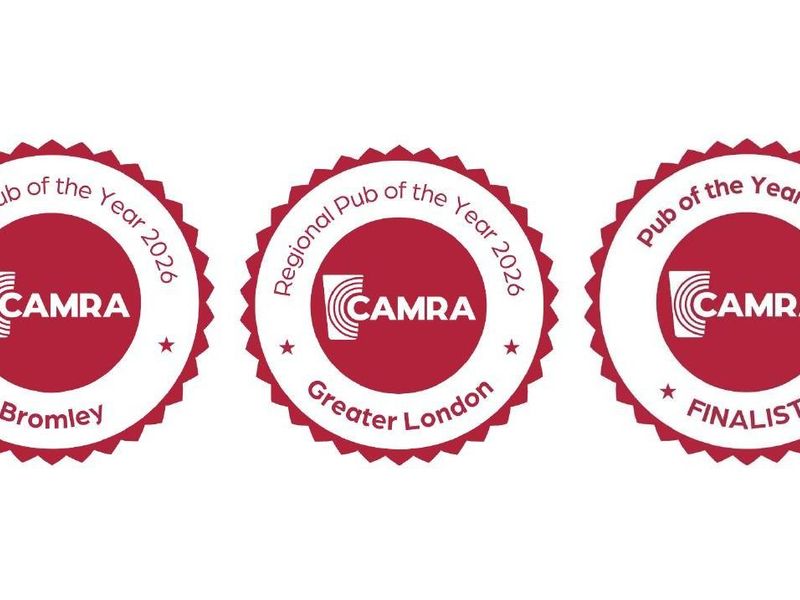 3 Rosettes 2026. (Pub, Award, Key). Published on 18-10-2026