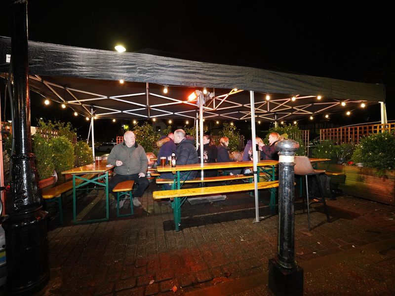 Photo taken 21 Jan 2026, patio at night.. (External, Garden). Published on 22-01-2026 