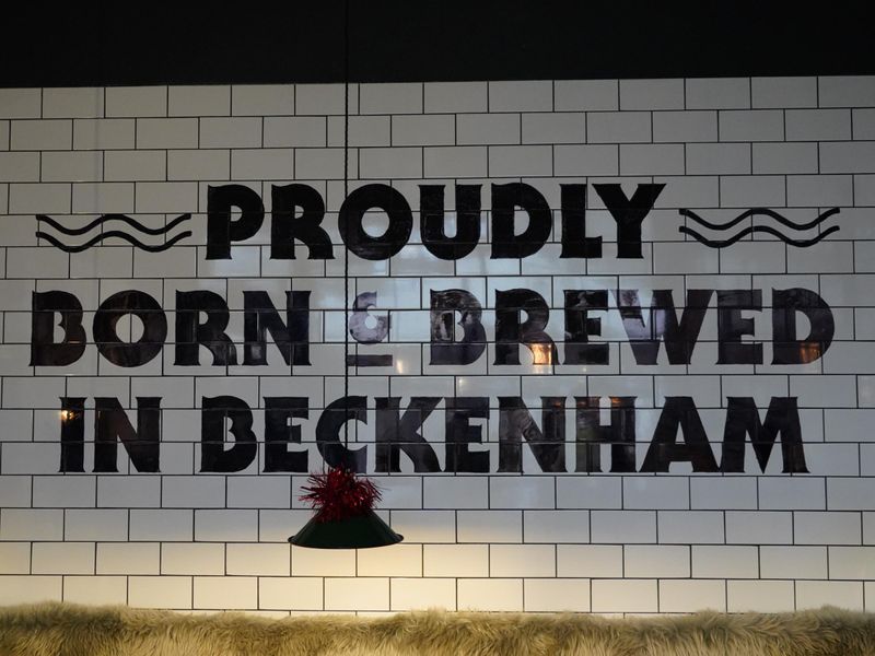 Photo taken 16 Dec 2023, internal wall sign.. (Pub, Sign). Published on 17-12-2023