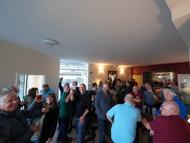 Photo taken 29 September 2021, opening day, bar.. (Pub, Customers). Published on 29-09-2021 