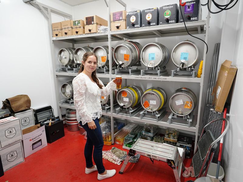 Photo taken 29 September 2021, opening day, cellar.. (Pub). Published on 29-09-2021 