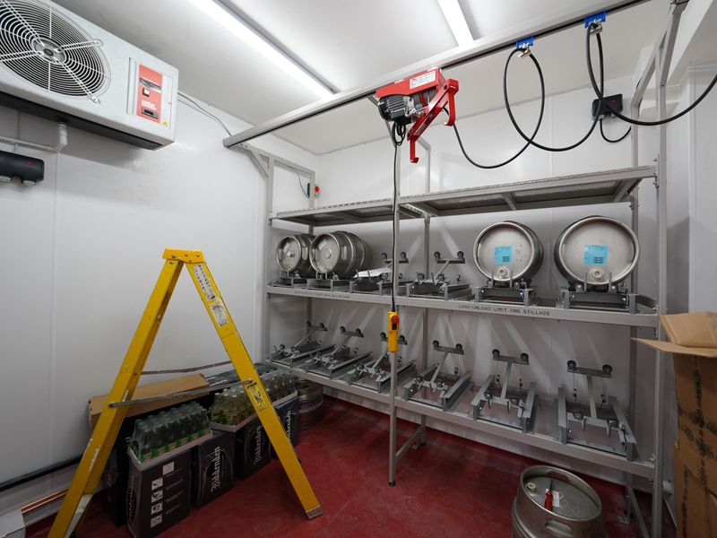 Photo taken 27 Sep 2021, cellar 2 days before opening.. (Pub). Published on 29-09-2021 