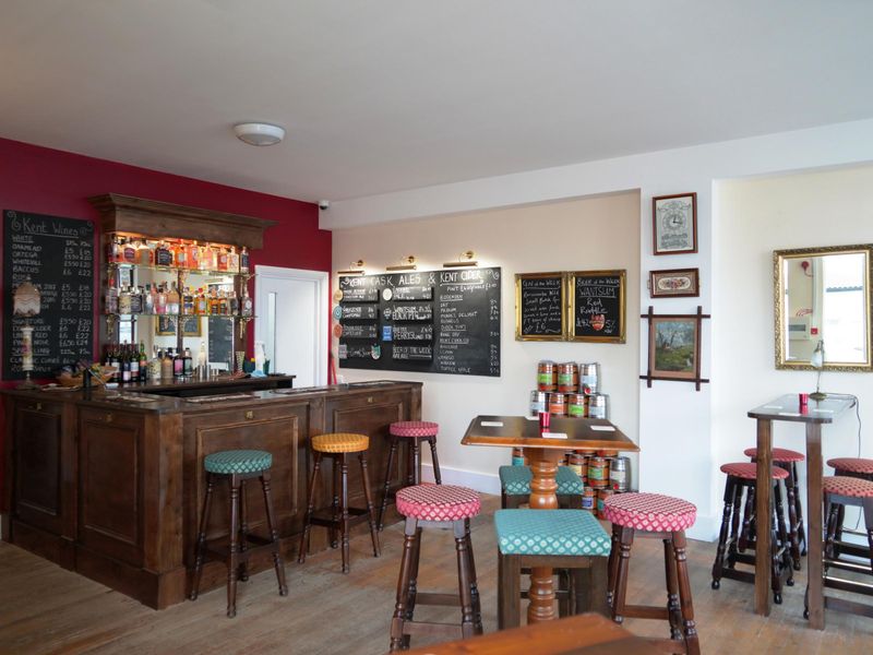 Photo taken 23 October 2021, bar before opening time.. (Pub, Bar). Published on 24-10-2021 