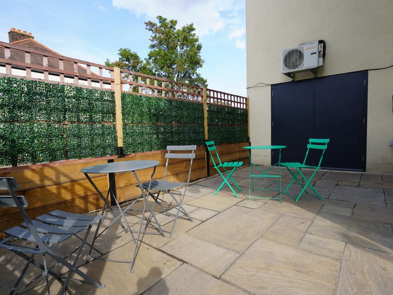 Photo taken 26 Aug 2026, patio. (Pub, Garden). Published on 27-08-2026