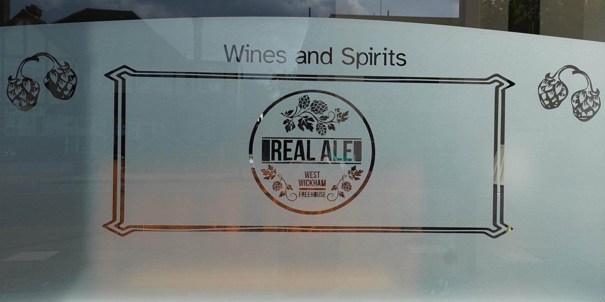 Photo taken 26 Aug 2026, exterior window sign. (Pub, Sign). Published on 27-08-2026
