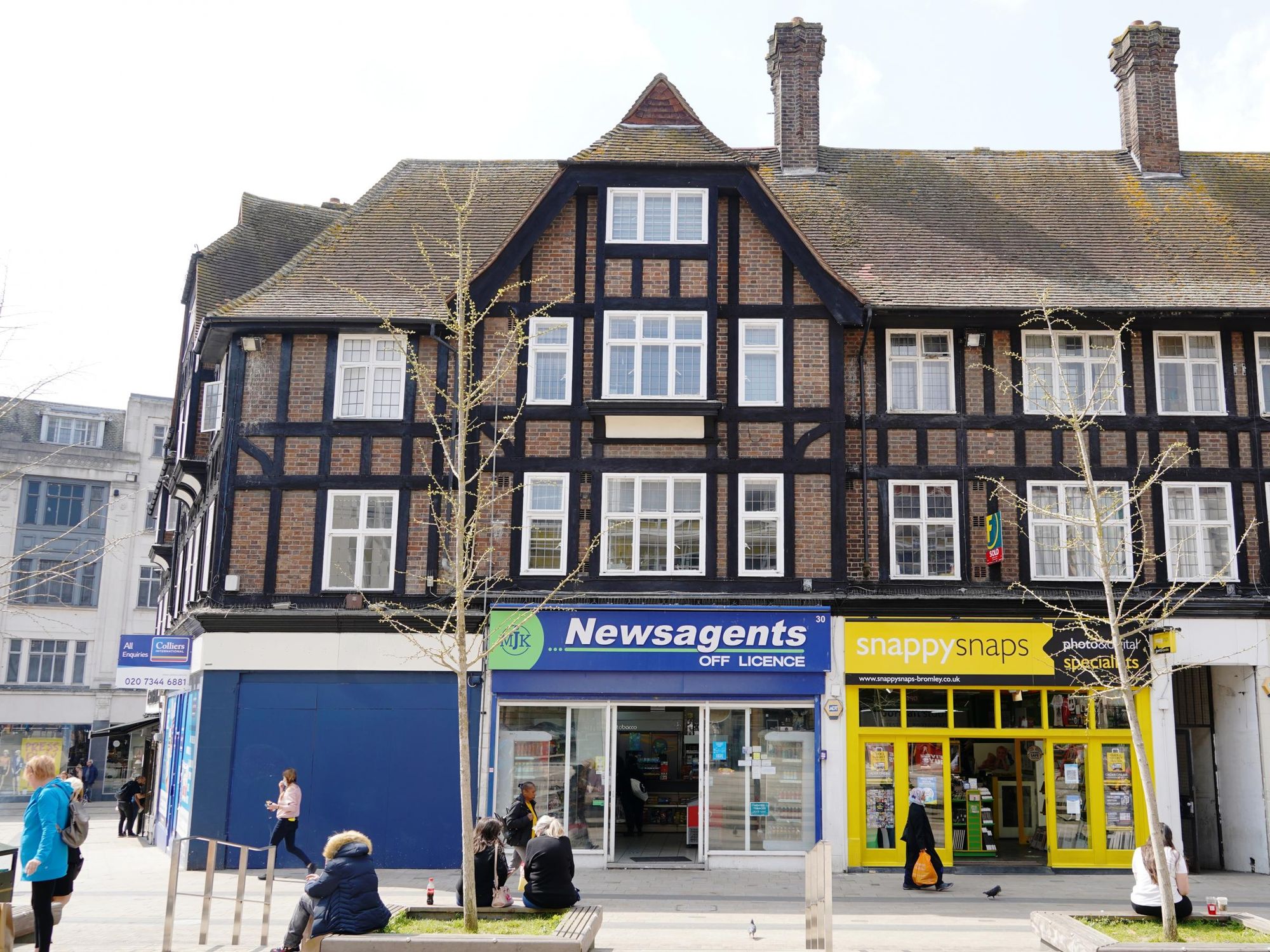 Showing the current building at no 30.  Photo taken 20 Apr 2021. (Pub, External). Published on 25-04-2021