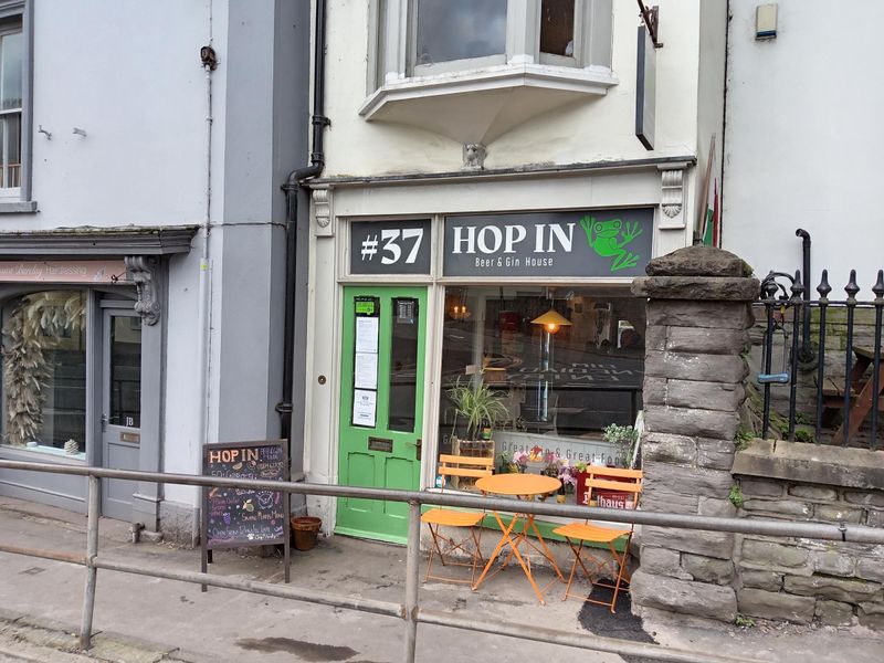 Hop In Beer & Gin House, Brecon (Photo-Will Larter - 11/03/2025). (Pub, External, Key). Published on 17-03-2025