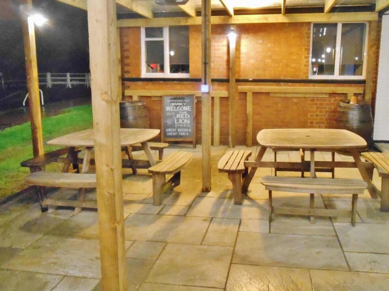 Refurbished smokers' area. (External, Garden). Published on 10-03-2019