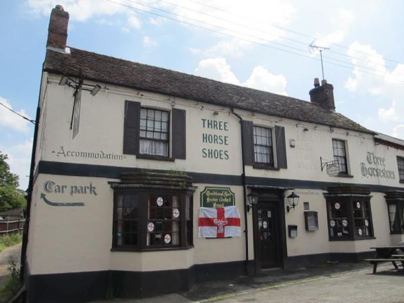 Three Horseshoes, Drayton Parslow. (Pub, External, Key). Published on 22-02-2015