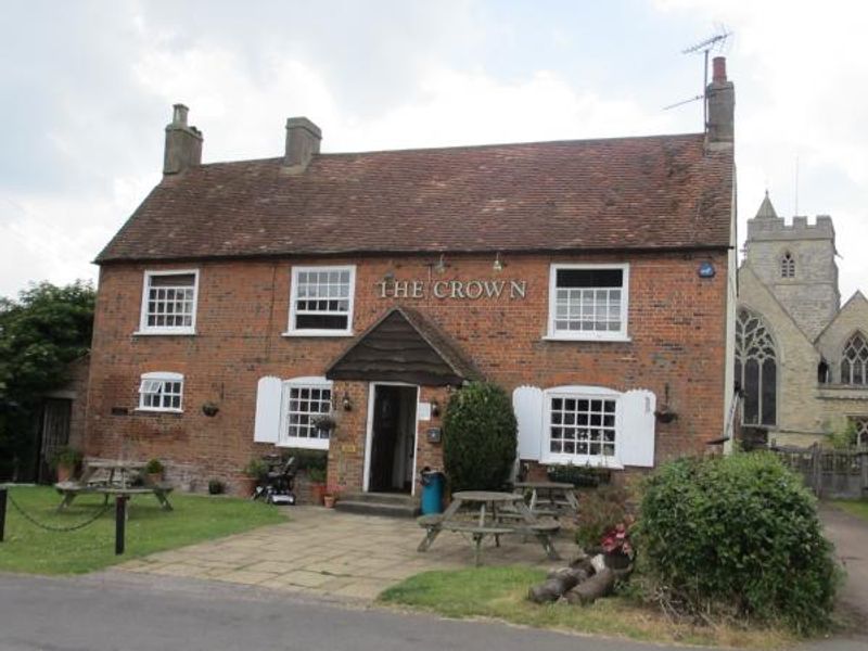 Crown, Great Horwood. (Pub, External). Published on 22-02-2015
