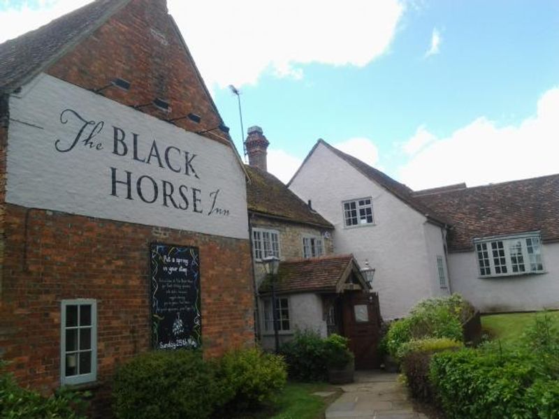 Black Horse, Great Linford. (Pub, External, Key). Published on 22-02-2015 