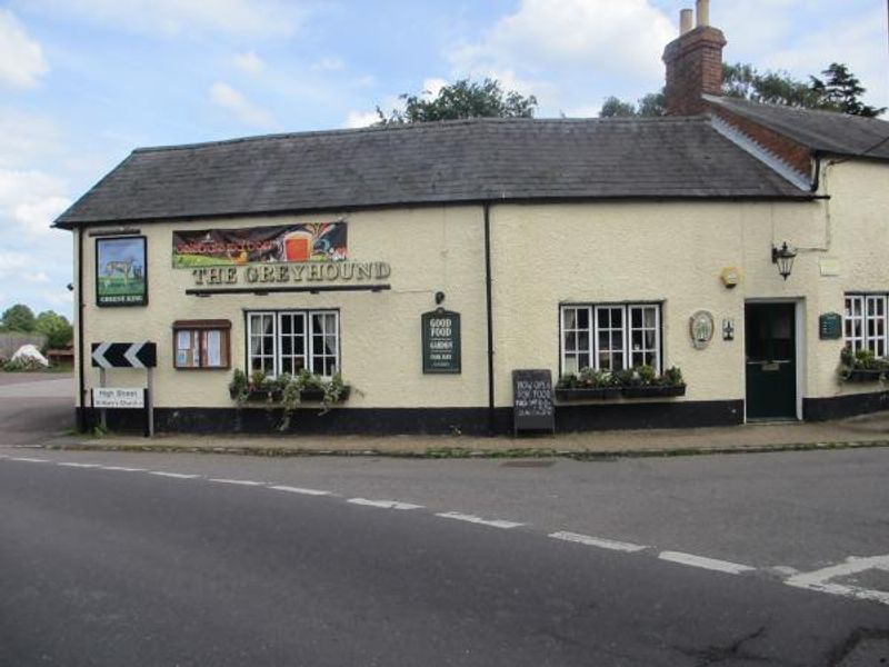 Greyhound, Haversham. (Pub, External). Published on 22-02-2015