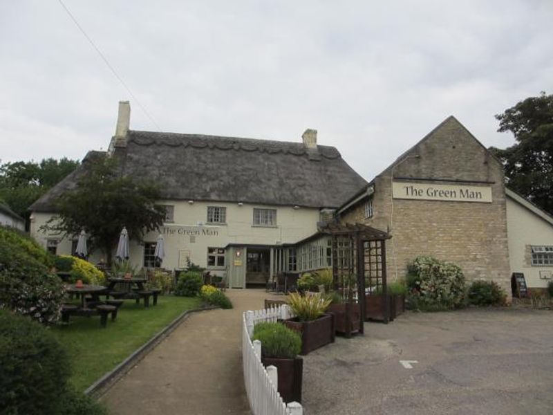 Green Man, Lavendon. (Pub, External). Published on 22-02-2015