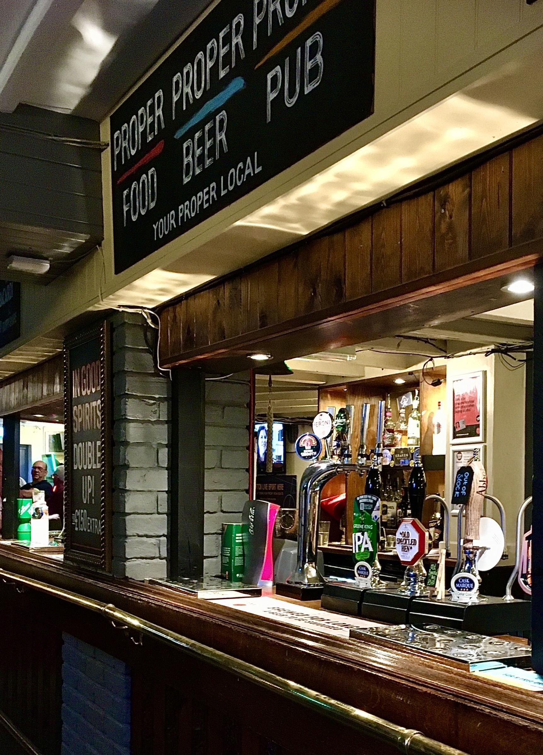(Pub, Bar). Published on 27-03-2022