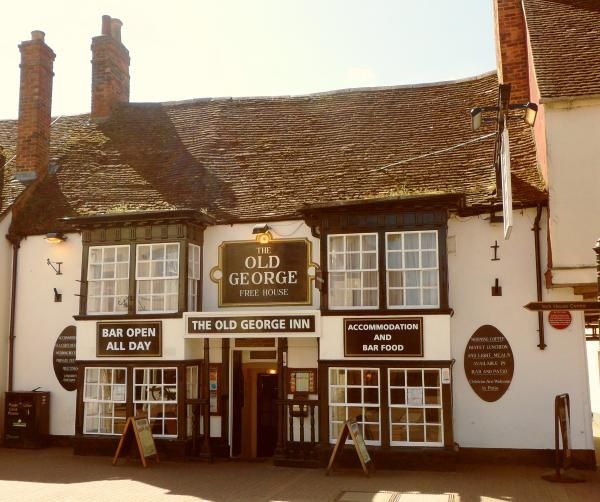 Old George, Stony Stratford. (Pub, External, Key). Published on 23-02-2015