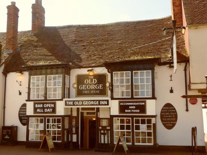 Old George, Stony Stratford. (Pub, External, Key). Published on 23-02-2015