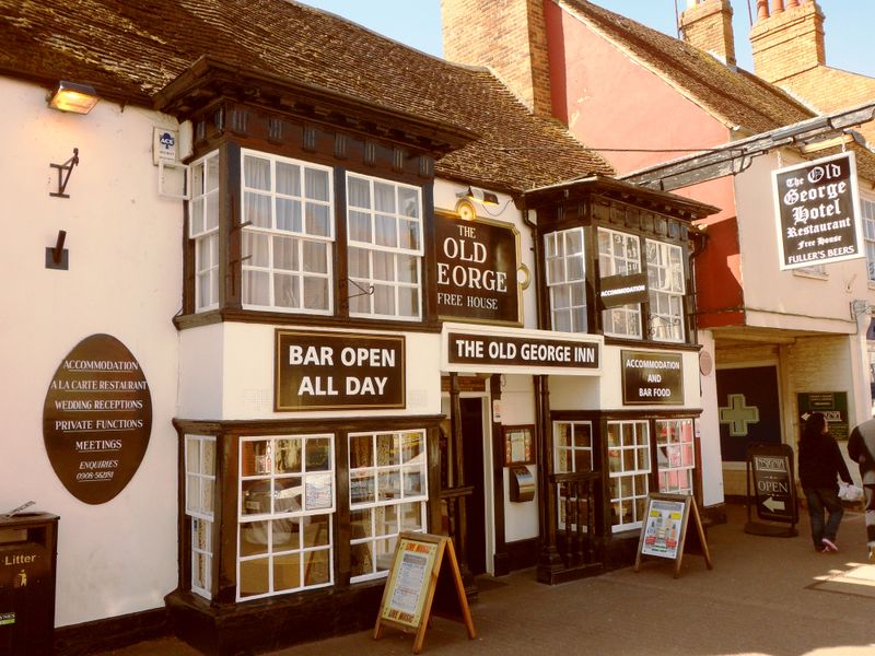 The Old George, Stony Stratford. (Pub, External, Key). Published on 18-04-2014