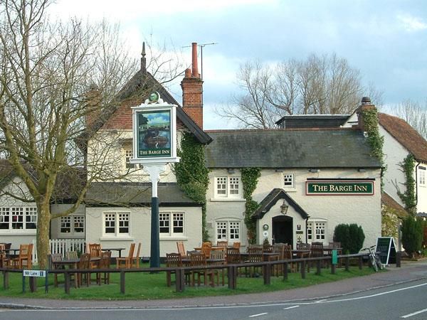 Barge, Woolstone. (Pub, External, Key). Published on 22-02-2015