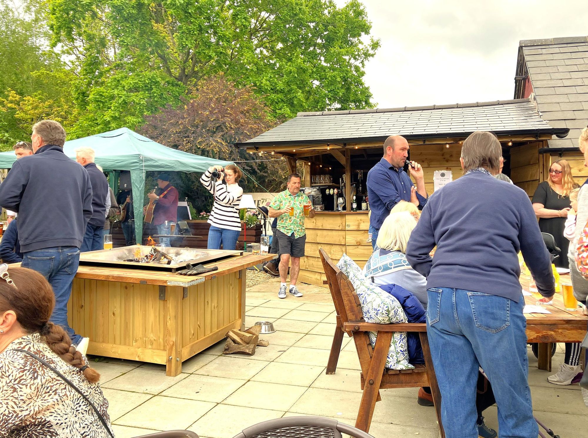 (Pub, External, Bar, Garden, Customers). Published on 11-05-2026