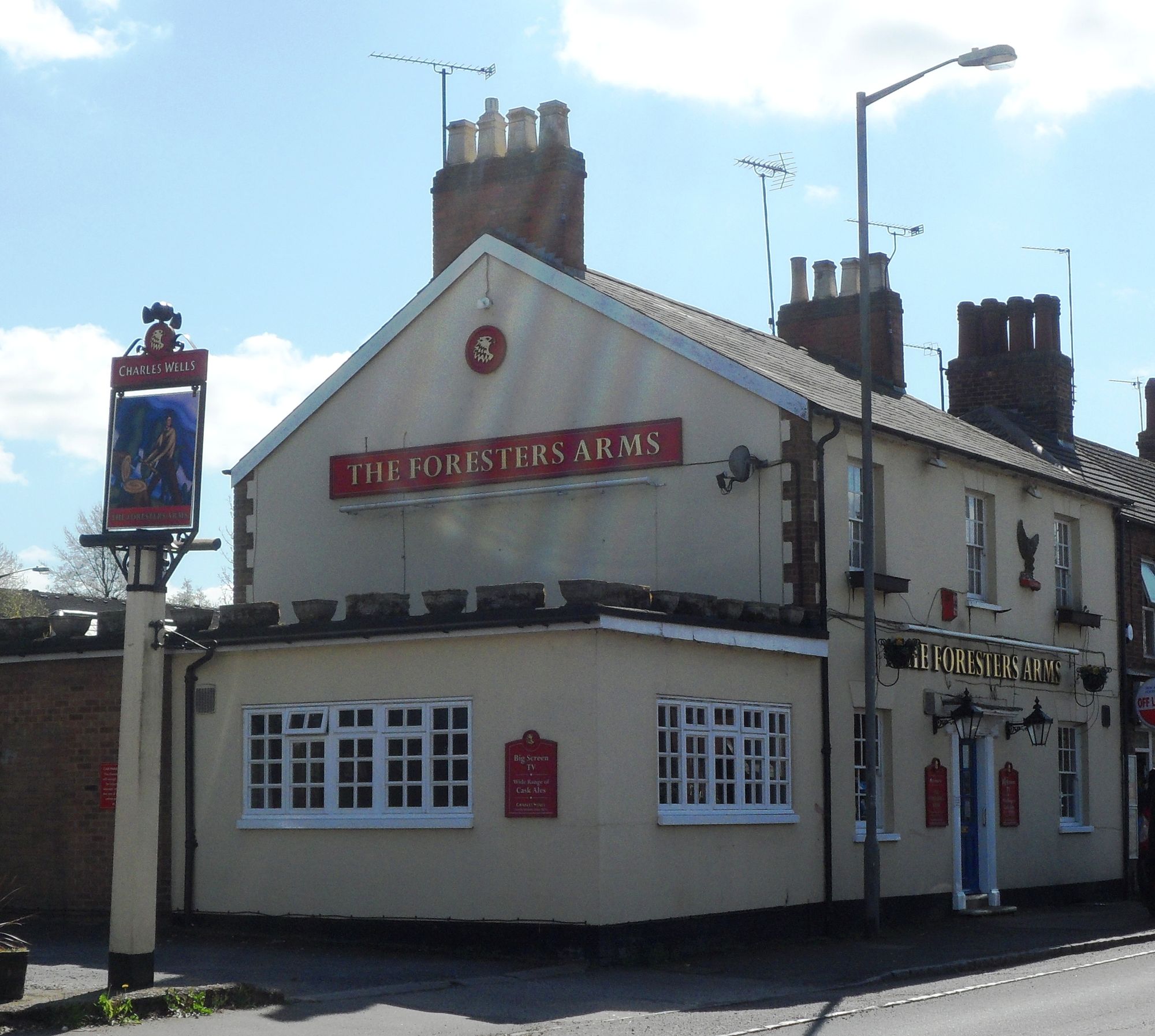 The Foresters Arms, New Bradwell. (Pub, External). Published on 13-04-2014