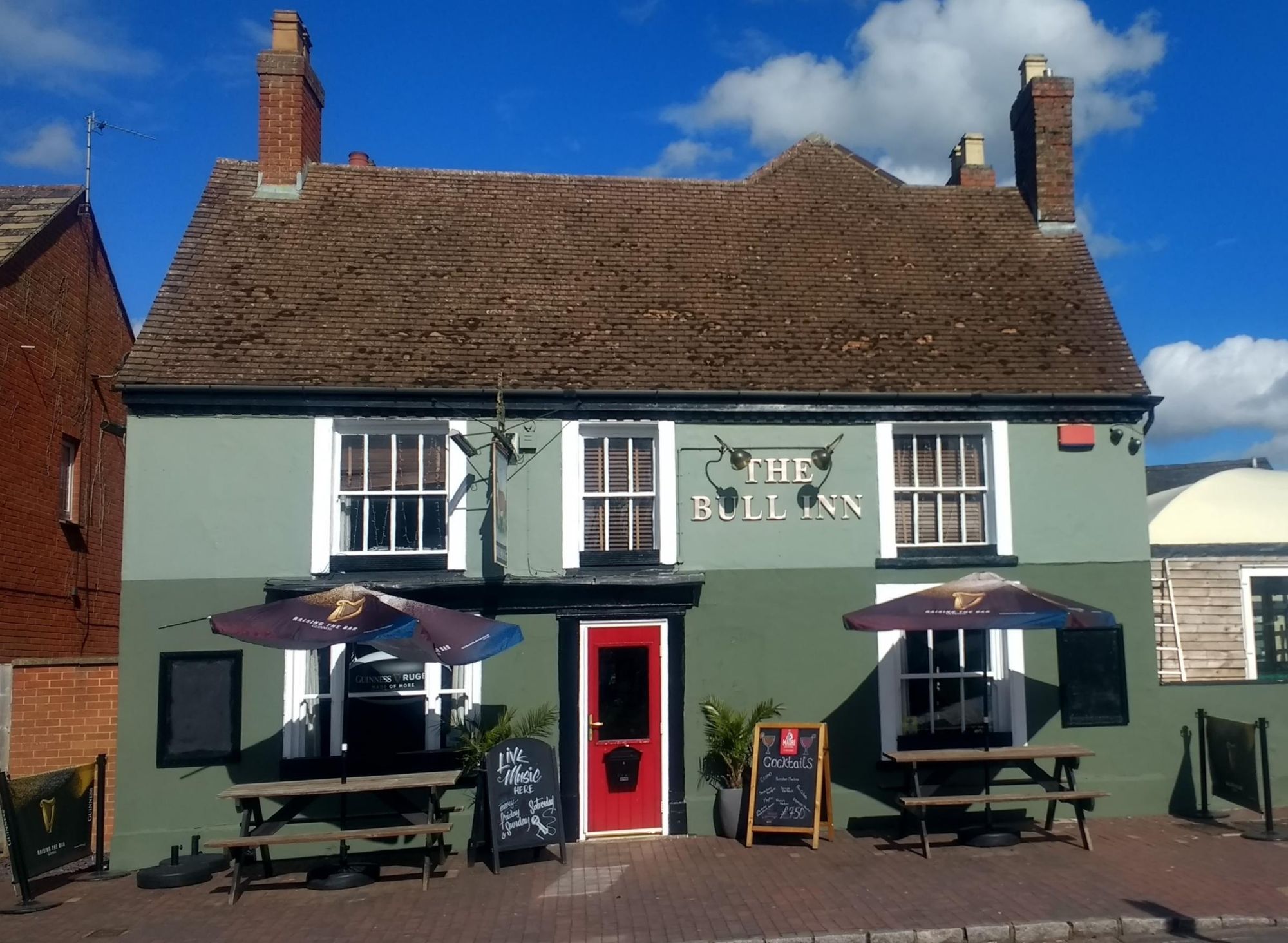 The Bull, Newport Pagnell. (Pub, External, Sign, Key). Published on 14-03-2022