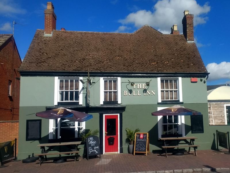 The Bull, Newport Pagnell. (Pub, External, Sign, Key). Published on 14-03-2022