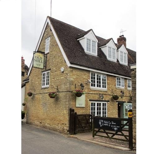 The Old Mill, Newton Blossomville. (Pub, External, Key). Published on 22-02-2015