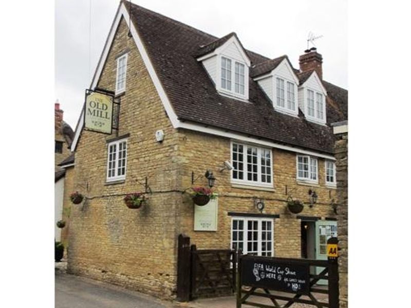 The Old Mill, Newton Blossomville. (Pub, External, Key). Published on 22-02-2015