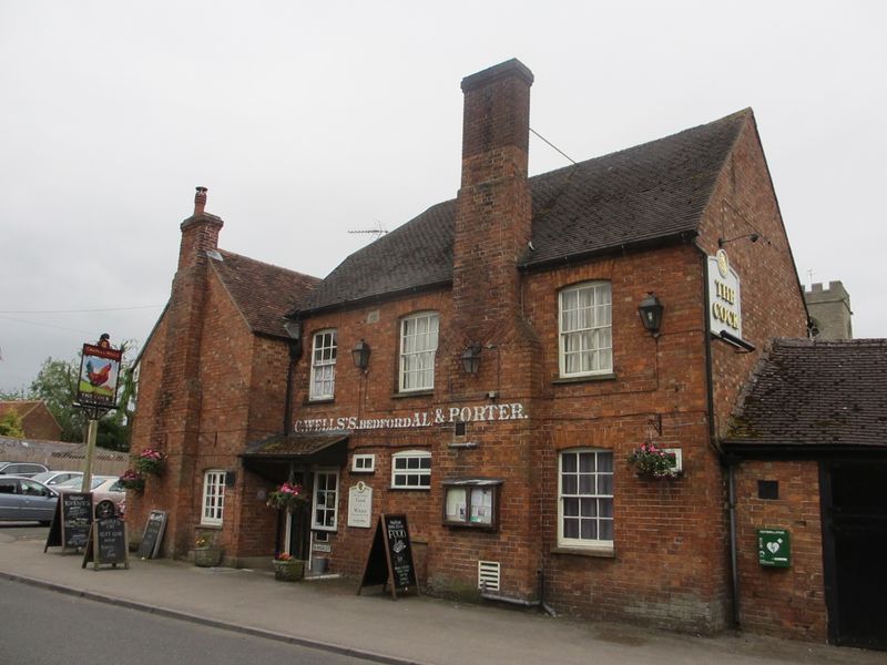 The Cock, North Crawley. (Pub, External, Key). Published on 15-06-2014