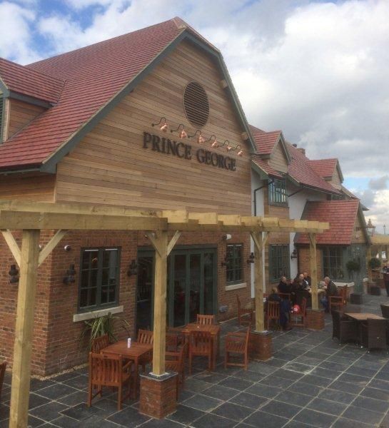Prince George of Cambridge, Tattenhoe. (Pub, External, Key). Published on 22-02-2015
