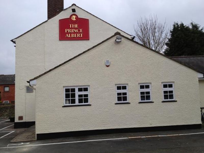 Prince Albert, Bradwell Village. (Pub, External). Published on 22-02-2015