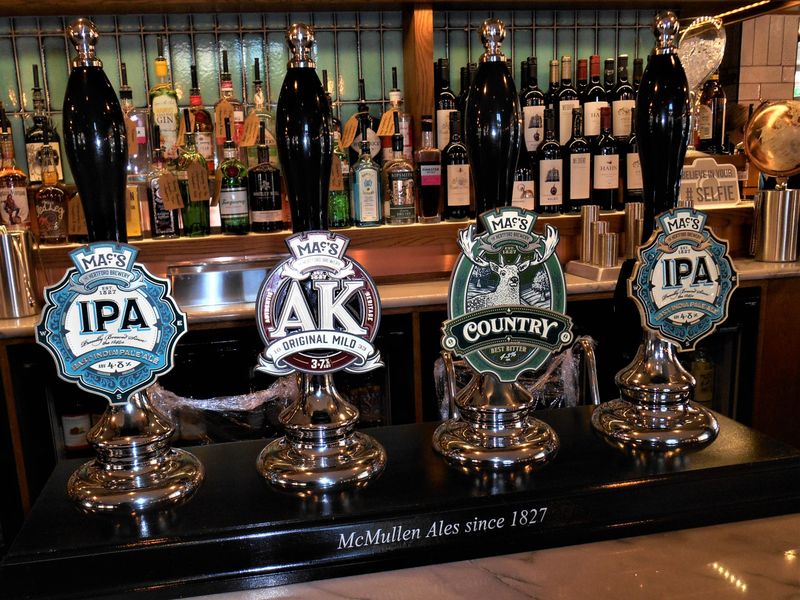 Handpumps. (Pub, Bar). Published on 01-04-2022