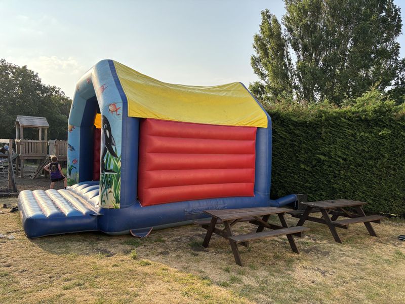 Bouncy castle - often available in summer. Published on 18-07-2026 